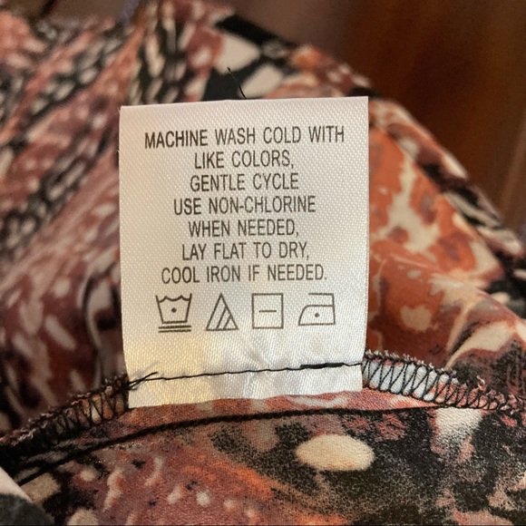 Feather Mini Dress Tunic Lolo Asymmetrical Long Sleeve Size Small S - Picture 10 of 11